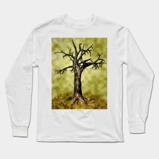 Leafless maple tree Long Sleeve T-Shirt